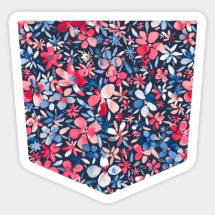 Flowers Pocket Sticker